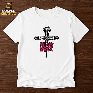 Camiseta Cristã Evangélica Foi Por Você