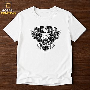 Camiseta Cristã Evangélica Voe Alto