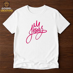 Camiseta Cristã Evangélica Jesus
