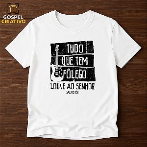 Camiseta Cristã Evangélica Louvor