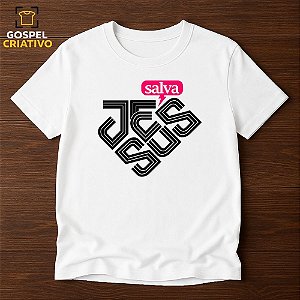 Camiseta Cristã Evangélica Jesus Herói