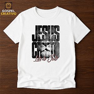 Camiseta Cristã Evangélica Jesus Cristo