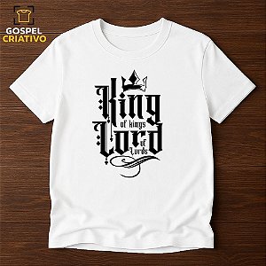 Camiseta Cristã Evangélica King