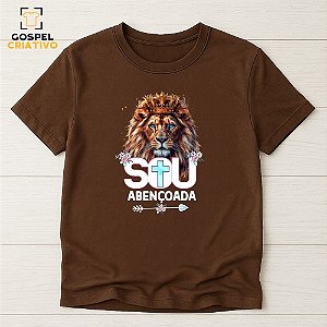 Camiseta Cristã Evangélica Leão