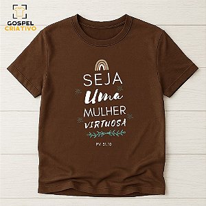 Camiseta Cristã Evangélica Mulheres