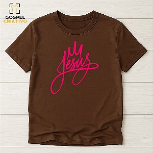 Camiseta Cristã Evangélica Jesus