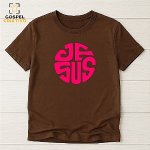 Camiseta Cristã Evangélica Jesus