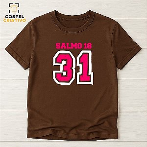Camiseta Cristã Evangélica Salmos