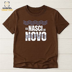 Camiseta Para Batismo Evangélico