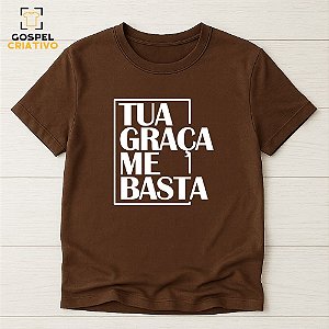 Camiseta Cristã Evangélica Graça