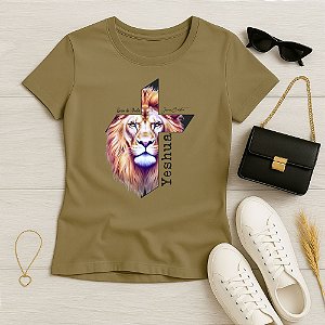 Baby Look Feminina Cristã BJ Yeshua Cruz