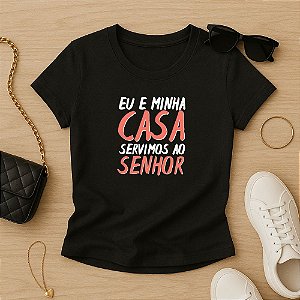 DUPLICADO - Baby Look Feminina Cristã Gratidão