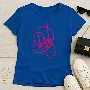 Baby Look Feminina Cristã Deus