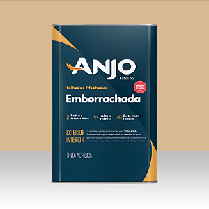 Tinta Acrílica Emborrachada Anjo - 18 litros