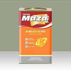 Tinta Acrílico Ultra Maza (cores escuras) - 18 litros