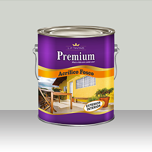 Tinta Premium Acrílico Fosco (cores neutras) - 3,6 litros
