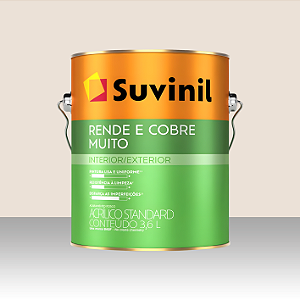 Tinta Suvinil Rende e Cobre Muito - 3,6 litros