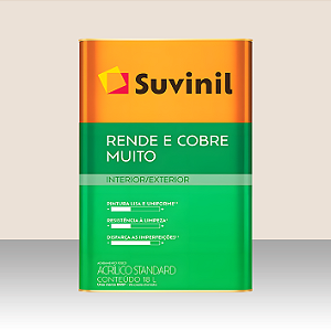 Tinta Suvinil Rende e Cobre Muito - 18 litros
