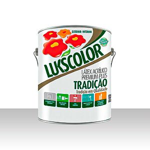 Tinta Lukscolor Acrílico Premium - 3,6 litros