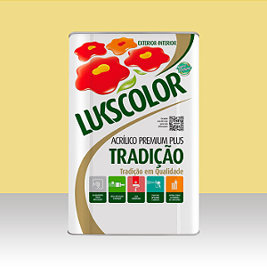 Tinta Lukscolor Acrílico Premium - 18 litros