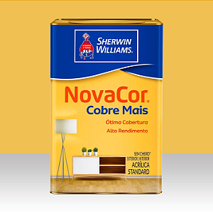 Tinta Sherwin Williams NovaCor - 18 litros (cores +fortes)