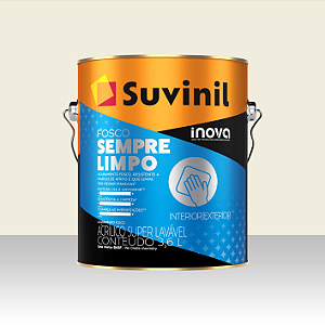Tinta Suvinil Sempre Limpo -3,6 litros