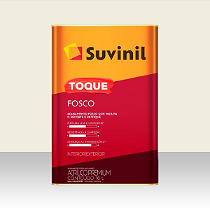 Tinta Suvinil Toque Fosco - 18 litros