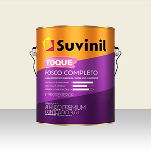Tinta Suvinil Toque Fosco Completo - 3,6 litros