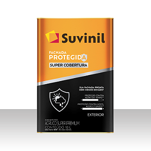 Tinta Suvinil Fachada Protegida Super Cobertura - 18 litros
