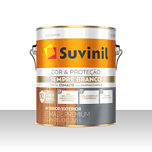 Tinta Suvinil Cor & Proteção Sempre Branco - 3,6 litros