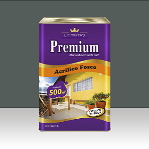 Tinta Piso Premium - Cinza Chumbo