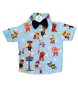 Camisa Temática Patrulha Canina A Tam.P (2-3 Anos)