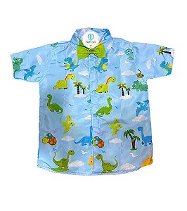 Camisa Temática Dinossauros Tam.PP (1 Ano)