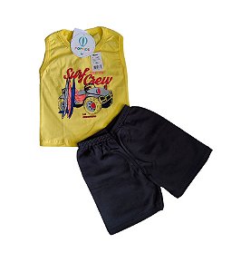 Conjunto Regata com Shorts Alemara Tam.1