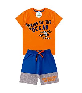 Conjunto Infantil King of the Ocean Tam.12