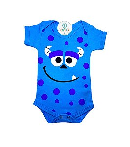 Body Tematico Sullivan Monstros SA  Azul Tam.M