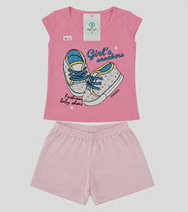 Conjunto Regata Tênis Girl Tam.1