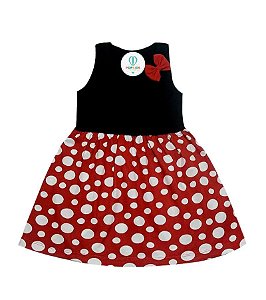 Vestido Poá em Algodão Tam.2