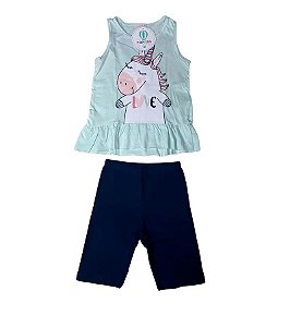 Conjunto Unicórnio Tam.6