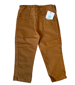 Calça Sarja Caramelo Tam.1