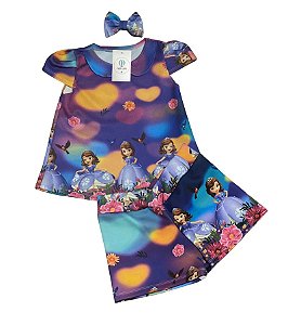 Vestido Temático Princesa Sofia Tam.GG 8-9 Anos - PopKids Store