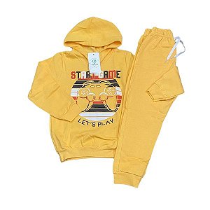 Conjunto Start Game Amarelo Tam.6