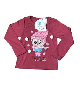 Camiseta Manga Longa Pinguim Tam.1