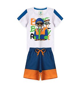Conjunto Masculino Infantil Style Tiger Tam.8