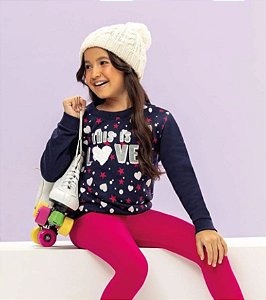 Conjunto Moletom Brandili This is Love Tam.6