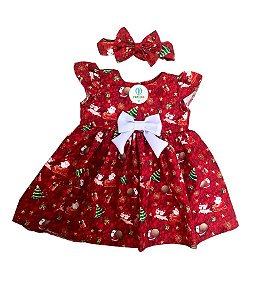 Vestido Estampado Natalino Tam.G/1