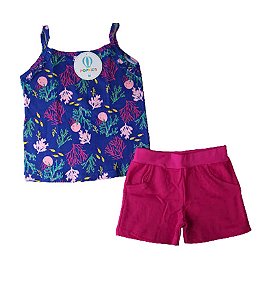 Conjunto Fundo do Mar  Alemara Tam.8 (veste 6)