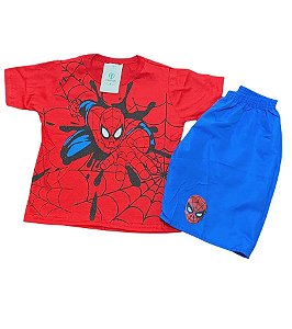 Conjunto  Infantil Homem Aranha Tam.6