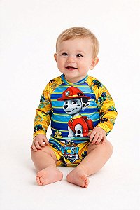 Conjunto Proteção Solar Patrulha Canina A (Meses a 1 Ano)