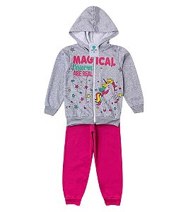 Conjunto Inverno Unicórnio Tam.8 (veste 6)